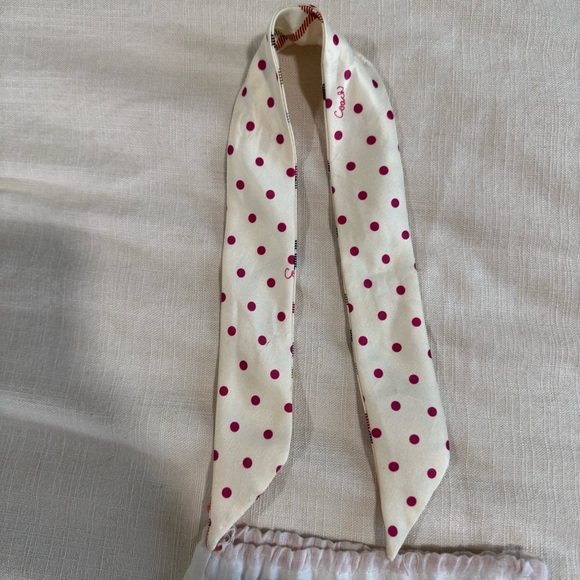 Coach Y2K Vintage Silk Twilly Scarf Set of 2 - Picture 3 of 8